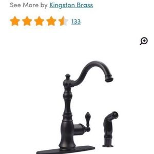 Oil Rubbed Bronze Farmhouse Faucet